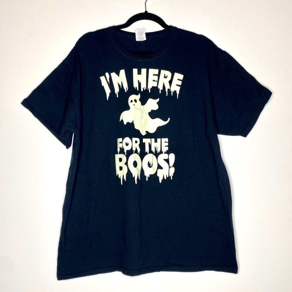 I'm Here For The Boos Halloween Graphic Tee